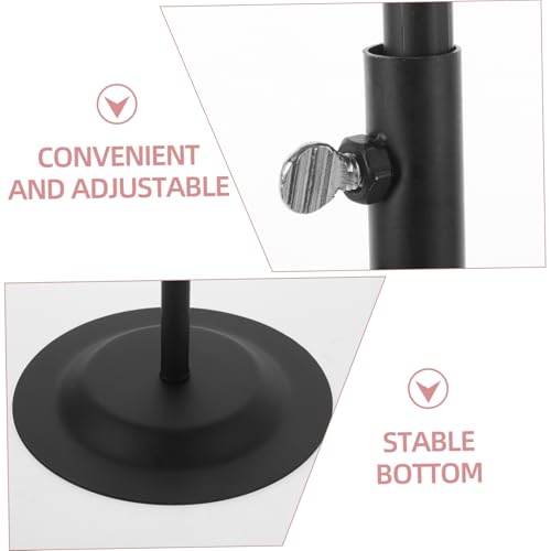 Miniatura 6 de Dikaca Expositor De Ropa Ajustable Para Adultos Con Base Resistente Soporte Para Camisetas Y Bufandas Diseño Compacto Para Tiendas Y