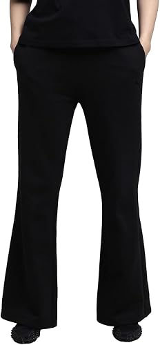 Her Comfort - Pantalones Rectos de Cintura Alta FL op Puma Black