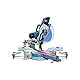 Bosch Professional Kapp- und Gehrungssäge GCM 12 SDE (Schnittkapazität 0°: 85 x 370mm, inkl. Sägeblattdurchmesser: 305mm, 1.800 Watt, inkl. 1x Kreissägeblatt)