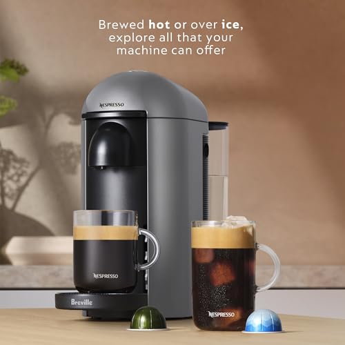 Nespresso Vertuo Plus Coffee and Espresso Maker by Breville, Grey by Nespresso - Image 6