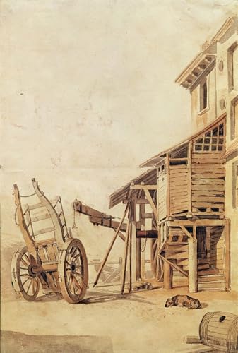 Impression sur toile East India Docks tableau de maître moderne aux finitions soignées 60x90
