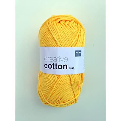 Rico - Creative Cotton Aran - light yellow - 63 Cover