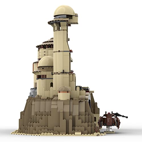 Tosbes Palast Architektur Modell Bausteine, MOC-108238 Daimyos Palace for Star Wars, 1762 Teile Palast Bausatz… – Bild 4