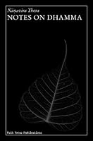 Notes On Dhamma (1960 1965) 9460900011 Book Cover