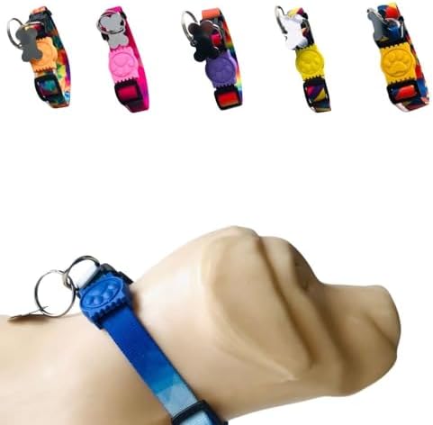 Coleira para Cachorros com Pingente para Identificação P, Tamanho...