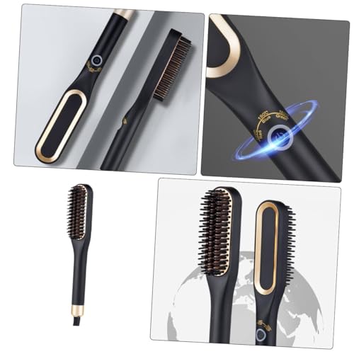 Cepillo eléctrico alisador para barba y cabello corto miniatura 3
