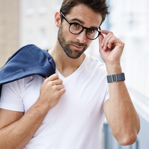 Image of Acextro 5 Pack Stretchy Bands Compatible with Samsung Galaxy Watch 7 6 5 4 FE Band 40mm 44mm 45mm /Watch 6 4 Classic 4 42mm 46mm 43mm 47mm /Active 2, 20mm Water-Resistant Elastic Nylon Sport Strap