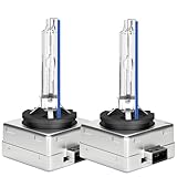 UTVPOWER D1S Bulbs for BMW X3 X5 X 3 5 E70 F15 F25 35i Xdrive HID Xenon Headlights 2007 2008 2009 2010 2011 2012 2013 2014 2015 2016 2017, 8000K White Blue D1SC1 Bi-Xenon Lights Headlamp, 2 Pack