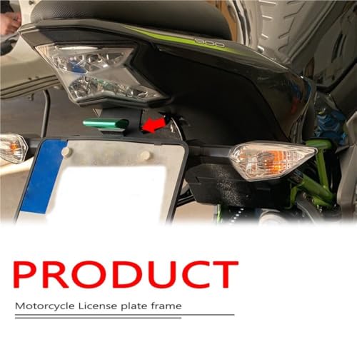 Support de plaque arrière inclinable et épuré pour Z900 2017-2023 - 3