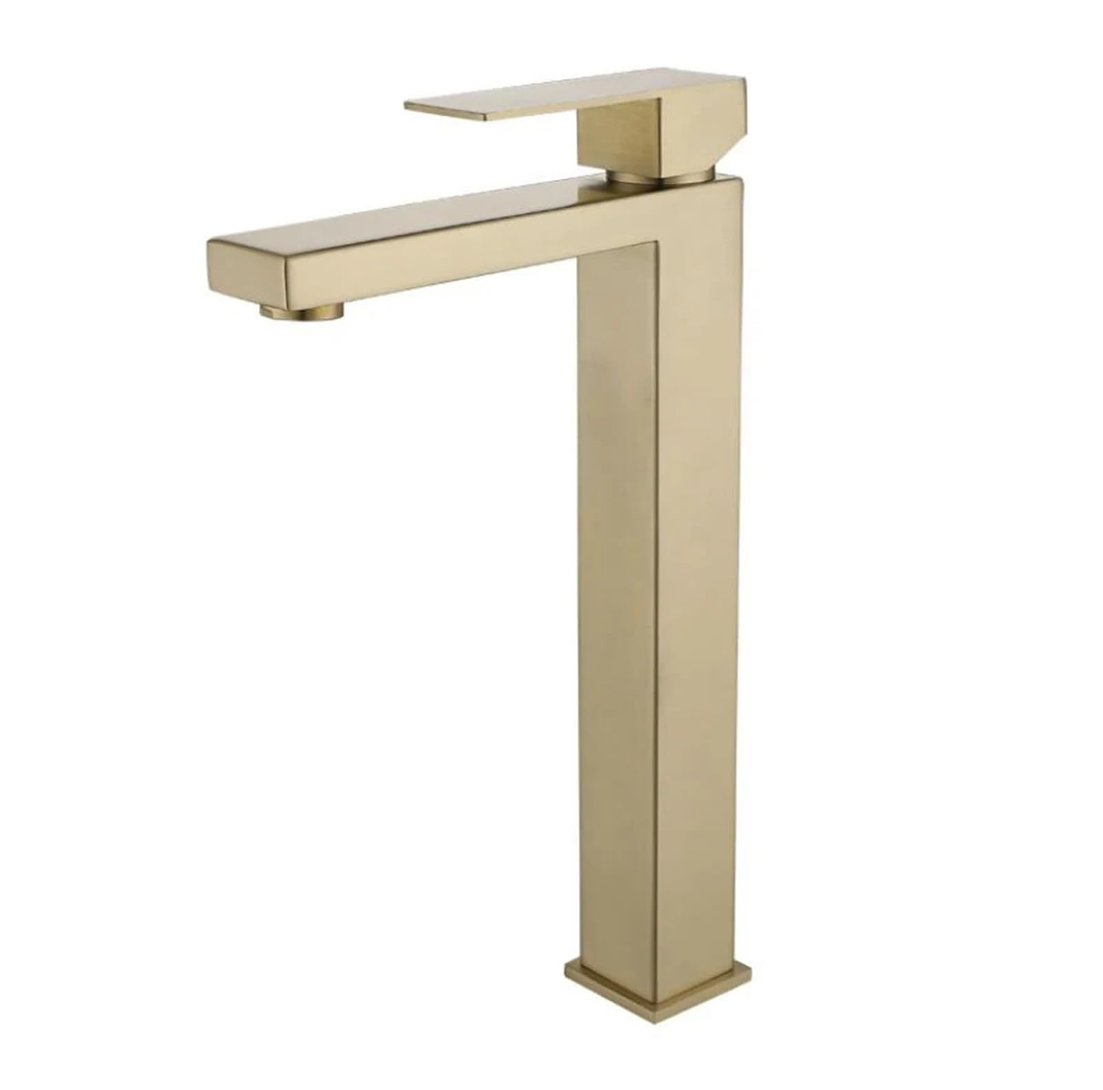 Grifo de baño de níquel Negro y Dorado Cepillado, Grifo de Lavabo montado en la Cubierta, Mezclador de Agua fría y Caliente, Grifo de Acero Inoxidable, Grifo para Fregadero de Cocina