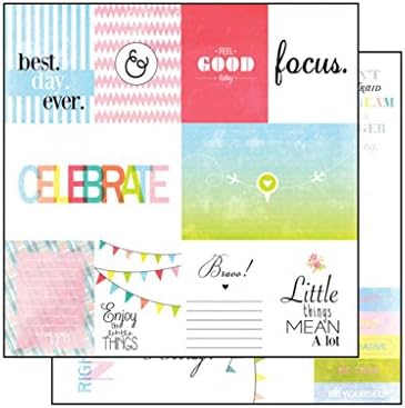 Glitz Design Brightside Paper 12x12 Bits & Pieces