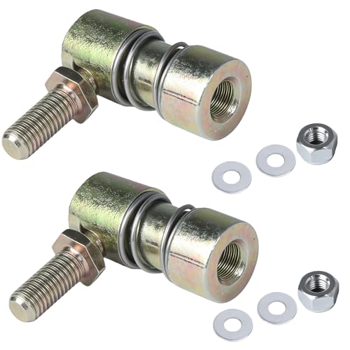 2-Pack Quick Release Throttle Ball Joint 1/4-28 Female Thread, Cadmium