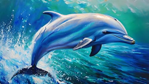 Diamant painting strass point de croix grand format Kinntn 90x50cm