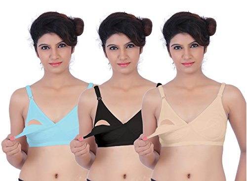 Image of Fabme Women's Nursing Bra (Pack of 3)