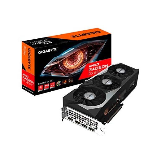 GIGABYTE Placa gráfica AMD Radeon RX 6800 XT GAMING OC 16G, 16 GB de memória GDDR6, alimentada por AMD RDNA 2, HDMI 2.1, sistema de resfriamento WINDFORCE 3X, GV-R68XTGAMING OC-16GD