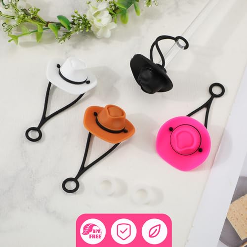 Housse de paille en silicone durable pour grands gobelets YETI - 4
