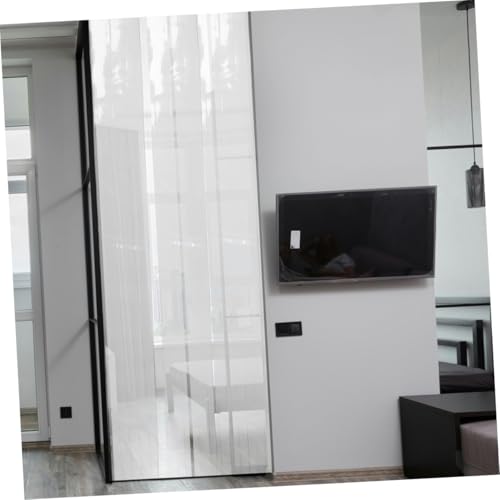 Rideau à lanières isolant en plastique transparent pour porte de cuisine