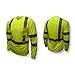 Radians ST21-3PGS-XL Class 3 Max-Dri Moisture Wicking Mesh Long Sleeve Safety T-Shirt, X-Large, Green