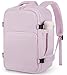 ETRONIK for NEW Ryanair Cabin Bags 40x30x20 Cabin Bag Underseat, Travel Backpack Cabin Size for Wizz Air & EasyJet, 24L Carry On Backpack Flight Approved, Rucksack for Hand Luggage, Purple