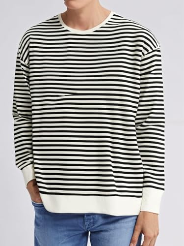 Image of VIMAL JONNEY Men Striped T-Shirt || T-Shirt for Men || Full Sleeve T Shirt || T-Shirt-VIMAL640620