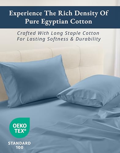 Image of LANE LINEN Sleep Number Sheets Split Top King Sateen - Mountian Spring | King Size Deep Pocket Sheets - 4-Piece Set, For Guests And Everyday Use, For A Silky Hotel-Style Bed, Luxe Sheen
