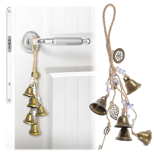 Tkxjry Campanelli Eolici de Streghe, Campana de Vento de Strega, Campane del Vento di Metallo Della Strega, Campane da Strega, Campane Della Strega Appese Appendini, Per Verande, Giardino, Finestre