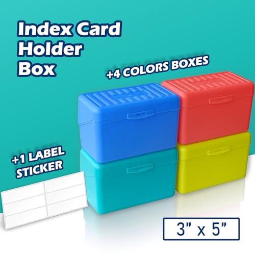 Olivo Index Card Holder Box 3X5 thumb #1