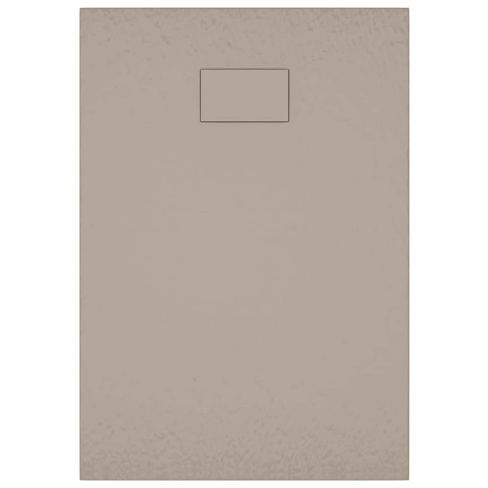 ARKEM Plato de Ducha SMC marrón 100x70 cm Cabina De Ducha Alfombrilla De BañO
