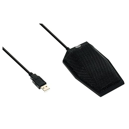 MXL AC-404 Microfone de Conferência Condensador de Limitação USB – Preto