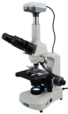 OMAX M8311-PHD-C50 2000X Trinocular Phase Contrast Compound Microscope