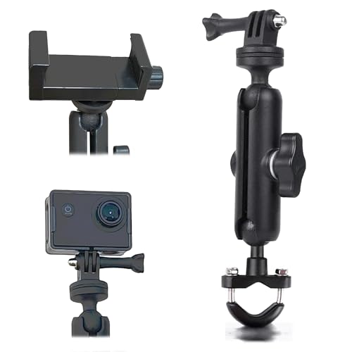 Image of Chevik Cam-Grip Action Camera Mount For Motorcycle, Bike And Bicycle With 360 Degrees Rotatable (Cam-Grip (U-Mount))