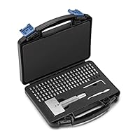 GRAVUREM Europa-Typensortiment/Typenset/Typenhalter-Satz/Schlagzahlen/Schlagbuchstaben - 3mm