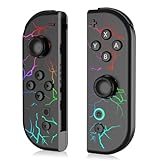 Kvkdiir Compatible with Switch Controller, Replacement Wireless Controllers for Switch/Lite/OLED, Support Dual Vibration/6-Axis Gyro/Wake-up/Screenshot