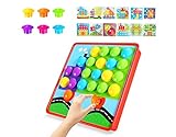 Ideales Geschenk für Kinder – Mosaik Steckspiel kann nicht nur die Vorstellungskraft der Kinder trainieren, sondern auch ihre motorischen Fähigkeiten, Hand-Augen-Koordination, Farben und Mustererkennung entwickeln.