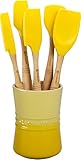 Le Creuset Revolution 6-Piece Silicone Kitchen Set, Soleil