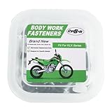CYCBOLT 96PCS Dirt Bike Bolt Kit Fit for KLX250S KLX400R KMX 200 KLX650 KMX 125 KLX450R KLX150 KLX140RL KLX125 KLX110 KLX140L KLX230 KLX250 KLX300 KLX300R Bodywork Screws Bolts Fasteners Kit