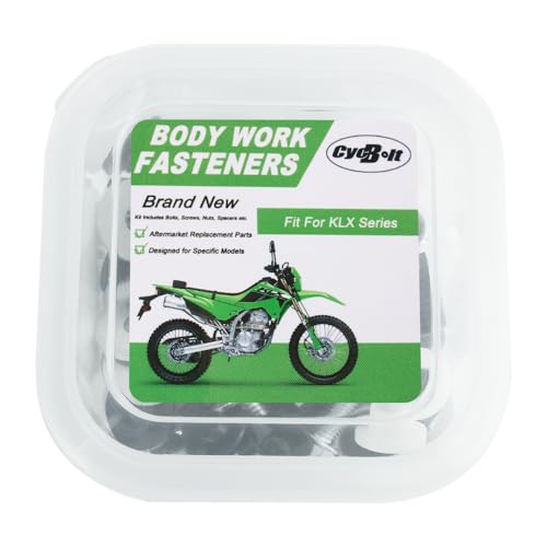 Image of 96PCS Dirt Bike Bolt Kit Fit for KLX250S KLX400R KMX 200 KLX650 KMX 125 KLX450R KLX150 KLX140RL KLX125 KLX110 KLX140L KLX230 KLX250 KLX300 KLX300R Bodywork Screws Bolts Fasteners Kit