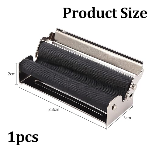 Zigarettenroller, Zigaretten Drehmaschine, Tabakroller 83 mm, Cigarette Machine, Zigaretten Rollmaschine für 6mm & 8mm Filter - Perfekte Unterstützung fürs drehen