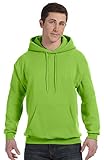 Hanes Mens ComfortBlend EcoSmart Pullover Hoodie Sweatshirt Lime