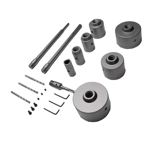 Kit de brocas de sierra para concreto de 7 piezas miniatura 2