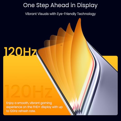 Image of realme P3x 5G Smartphone 8+128GB Lunar Silver,6.72-inch Screen,120Hz Display,6000mAh Battery,45W SuperVOOC, 50MP Camera, MediaTek Dimensity 6400 Processor, IP64