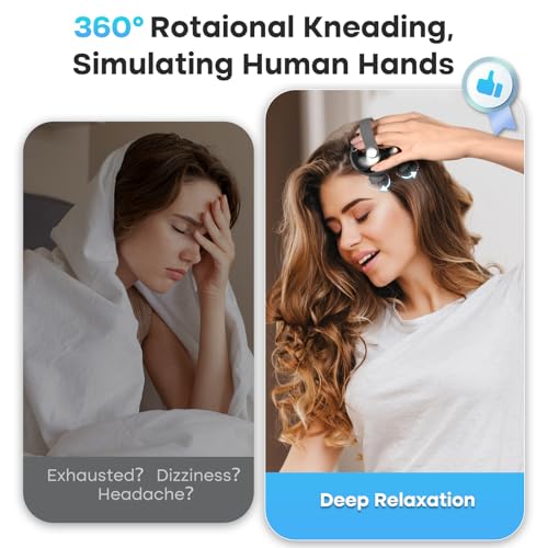 Image of arboleaf Scalp Massager Rechargeable Head Massager Scalp Stress Relax