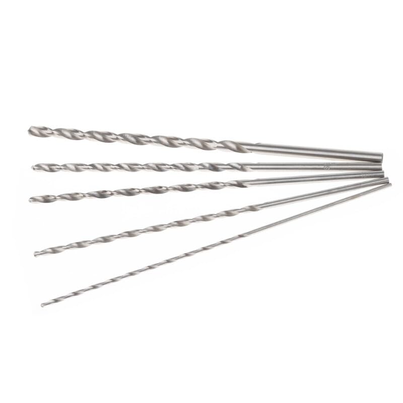 5Pcs 2-5mm 152mm Long HSS Twist Drilling Bit Straight Shank Electric Drill Tool