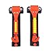 2 PCS Go DeCho Car Safety Hammer Emergency Escape Tool with Seat Belt Cutter and Vehicle Window Glass Breaker with Light Reflective Tape