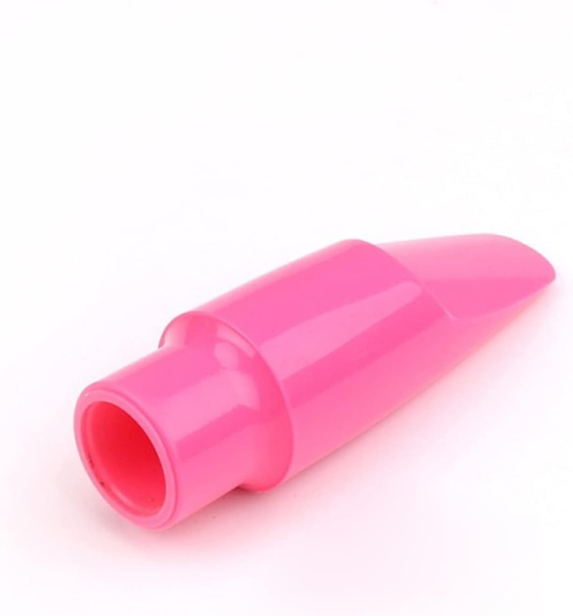 Professional Transparent Acrylic Alto Saxophone Mouthpiece Saxophone Musical Instrument Accessories Saxophone Instrument Accessory (Pink)
