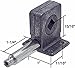 CRL RV Window Torque Center Mount Operator 5/16" Square Socket