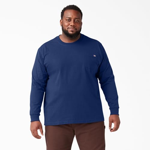Image of Dickies Men's Big and Tall Long Sleeve Heavyweight Crew Neck
