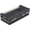 Raspberry Pi Zero 2W Case - Aluminum Passive Case with Pin Header for Zero 2W/W