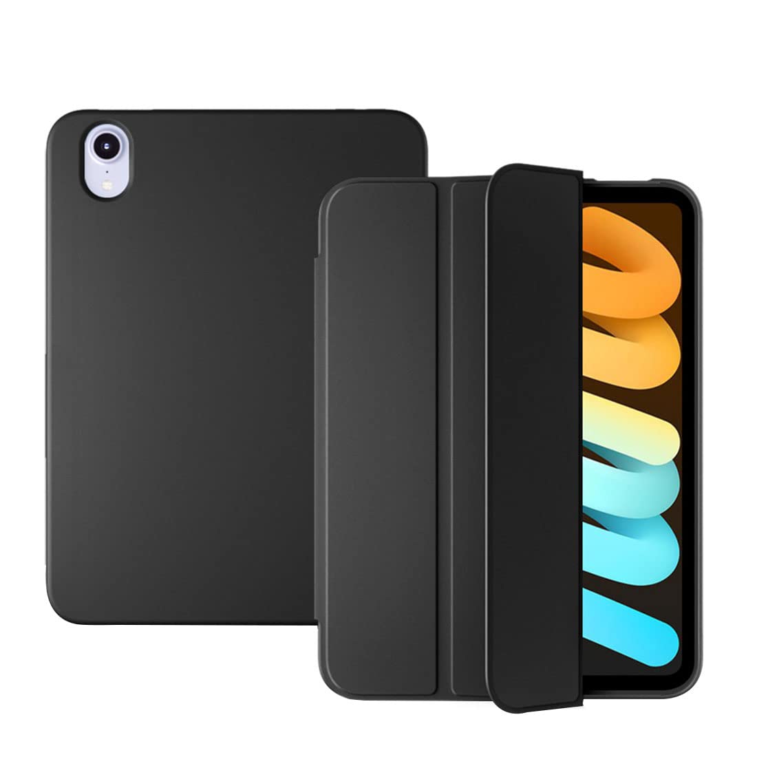 LIRAMARK Rebel Series Back Cover Case Compatible with iPad Mini 6 (8.3 inch 6th Gen) 2021 - Black (B09TGV144T) Amazon Price History, Amazon Price Tracker