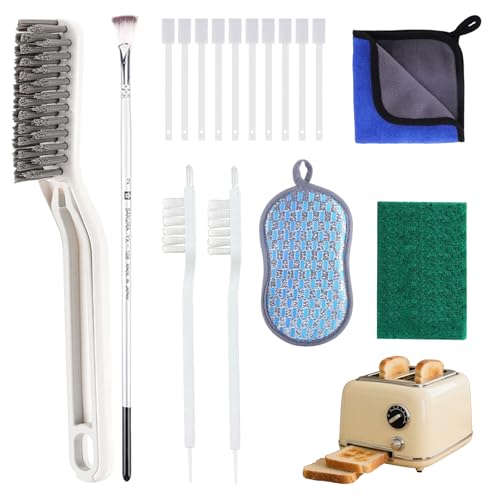 Toaster Cleaning Tools Set, Toaster Cleaner Brush, Toaster Accessories, Suitable for All Types of Toasters